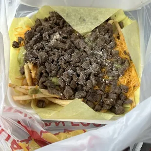 Carne Asada Fries ! Total: $15.90