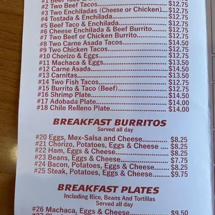 Menu September 2023