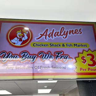 You buy we fry