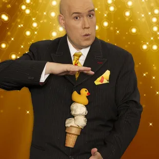 Summer promotion: Magical mouthwatering deal, cool down with a cup a free Anderson Dairy ice cream with each paid ticket.