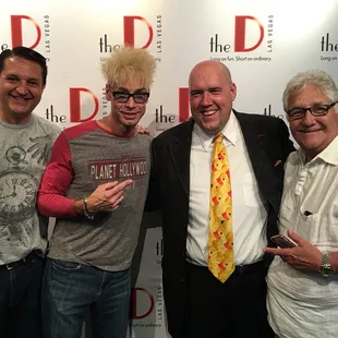 Murray Celebrity Magician and Lefty stopped by to say HI.