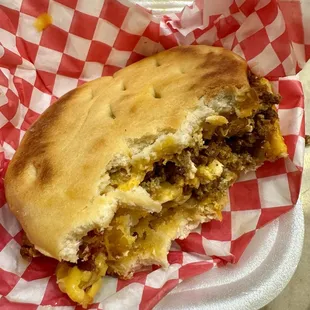 Breakfast pan de campo pocket...mix