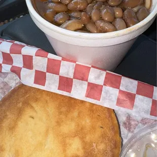 The Super Bowl special...16 oz fideo loco and pan de campo bread...