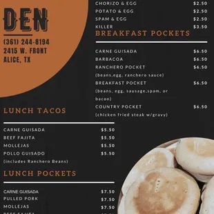 Menu...