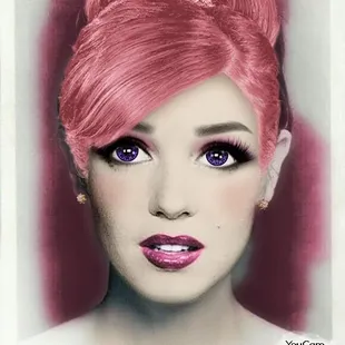 Marilyn Monroe in pink