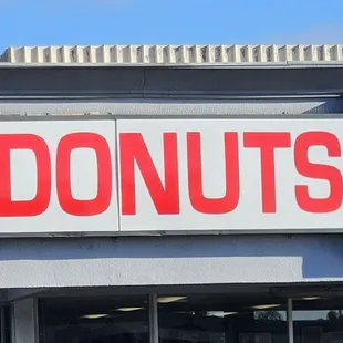 Outside - I was confused by mention of the Donut Derelicts when searching online, and realized it's a car club that frequents the place.