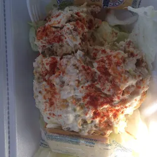 Fried Catfish Salad