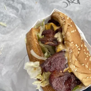 Double Super Bacon Cheeseburger