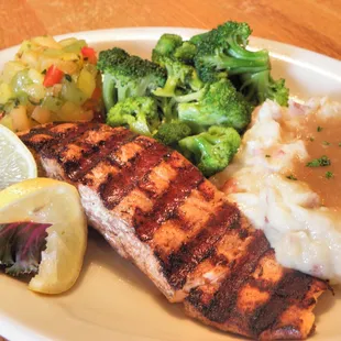 a plate of food