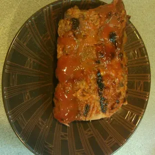 Ribs as leftovers, still yummy!