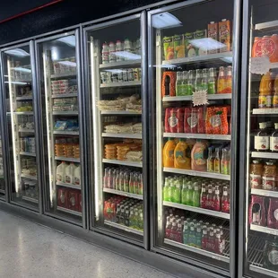 a refrigerated refrigerator