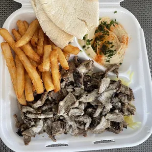 Beef Shawarma Plate