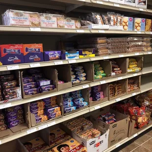 International cookies and candy. Mmmmmm
