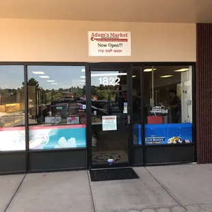 entrance