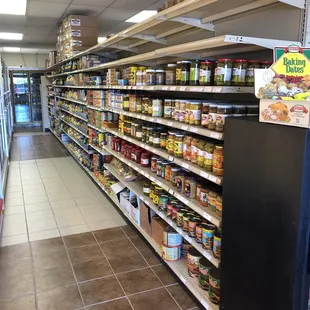 Wide selection of pickles