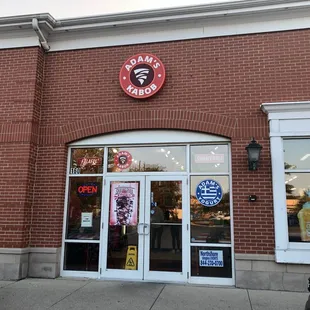 Storefront, and in the same strip mall that houses the Bank of America.