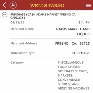 a list of items on a cell phone