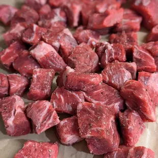 Chuck roast for beef stew!