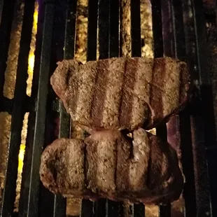 The best fillets ever cooking