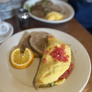Avocado omelet