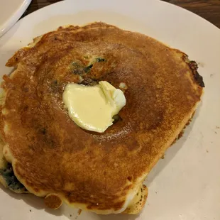 Delicious blueberry pancake!