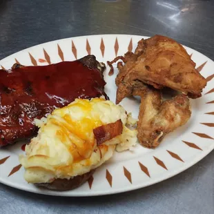 Famous Chicken N Ribs Served on Saturday Nights!