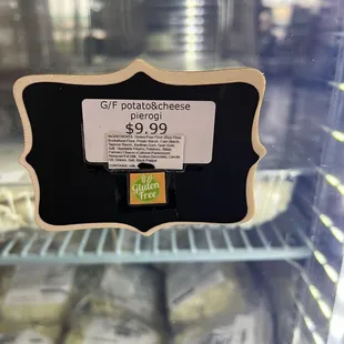 Gf pierogi. Never seen this before