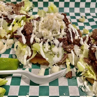 Sopes  Carne Asada