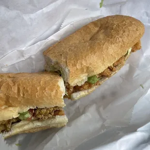 1/2 shrimp and oyster