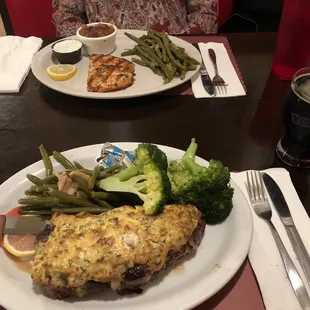 a plate of food