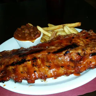 ribs, food, bbq ribs