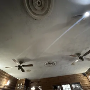 Don't sit under these it gets Cold