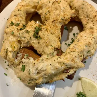 Crab Pretzel