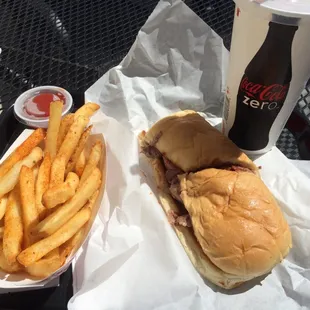 BBQ Ball Tip Sandwiches