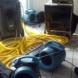 Our kitchen, post flood #2.