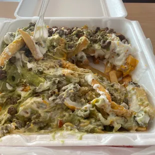 Carne Asada Fries, twice the price half the Carne.