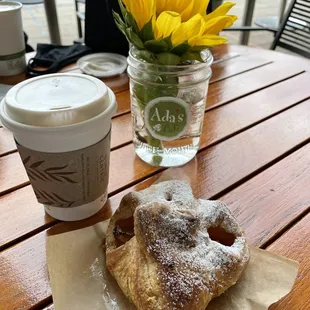 Chai Latte and Apple Slipper