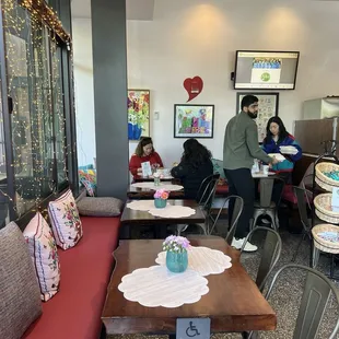 interior, crepes