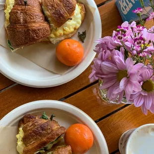 Croissant Egg Sandwich