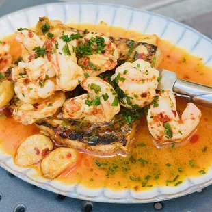 garlic &amp; Chile shrimp