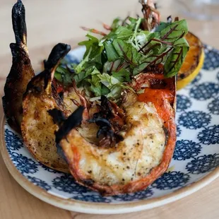 COAL-ROASTED PRAWNS G