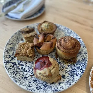 Bread plate. The sticky bun was my favorite.