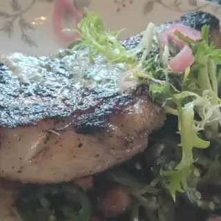 WOOD-FIRED BONE-IN PORK CHOP* G