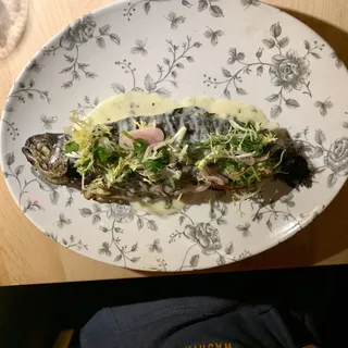CRAB STUFFED CAROLINA TROUT