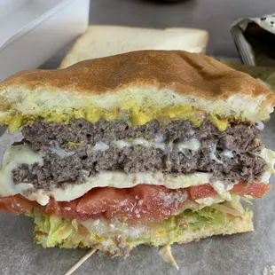 Double Cheese Hamburger