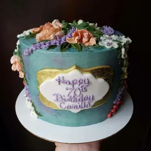 Floral Cake (custom order)