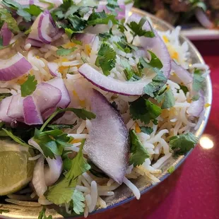 Gongura paneer biryani