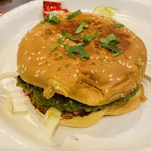 Vegetarian burger