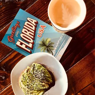 Avocado Toast and Hazelnut Latte