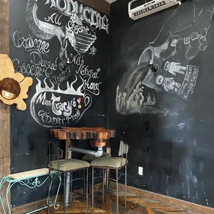 Fun and funky industrial feel